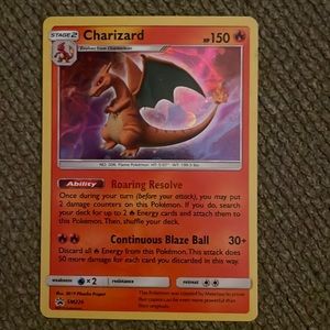 Charizard stage 2 card
